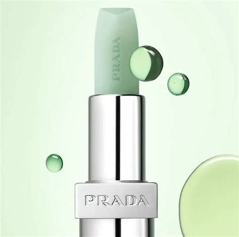 blue prada lip balm|prada color changing lipstick.